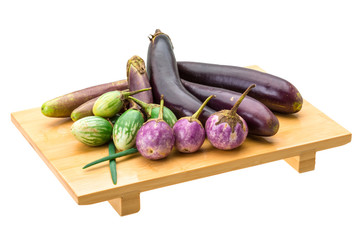 Asian egg-plant assortie