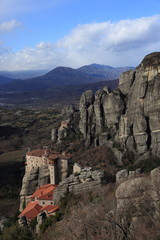 Fototapeta na wymiar Klasztory w Meteora