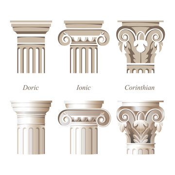 columns in different styles