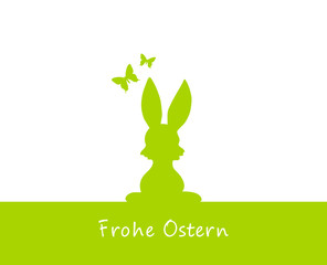 Osterhase frohe Ostern