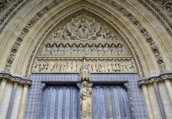 Exterior of Westminster abbey