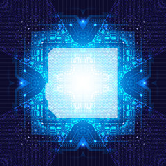 Abstract technology background