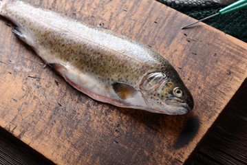 Fresh trout