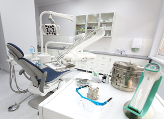 Dental clinic interior