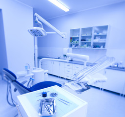 Fototapeta na wymiar Gabinet dentystyczny, sprzęt