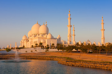 Obraz premium Abu Dhabi city, UAE