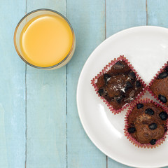 Homemade Chocolate Chip Muffins