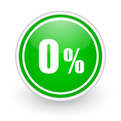 0 percent icon