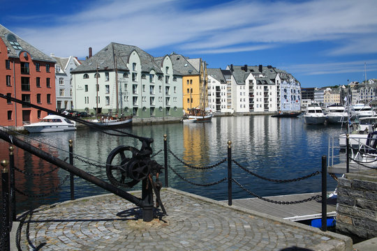 alesun citt&agrave; della norvegia