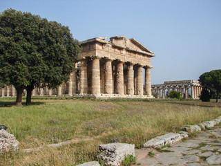 Fototapeta na wymiar Paestum