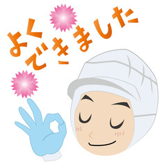 ほめる食品工場作業員