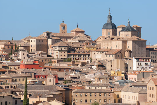 Toledo in a sunny summer day