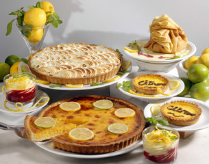 Desserts aux citrons