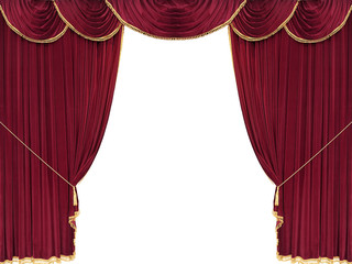 Drop curtain