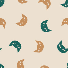 seamless background: cat