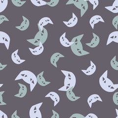 seamless background: cat