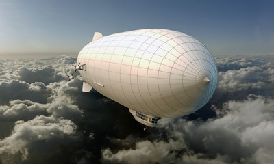 Naklejka premium airship