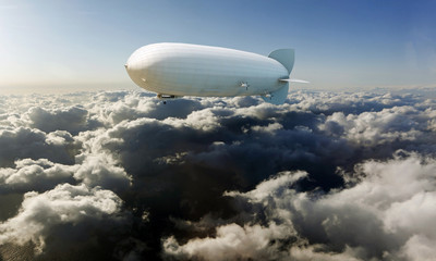 Naklejka premium airship