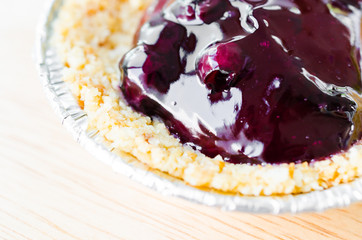 Blueberry cheesecake