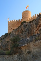 Spanish castle Castalla, Alicante