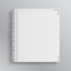 Blank of old book's cover