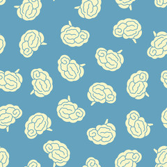 seamless pattern, brain