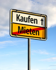 Mieten - Kaufen