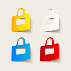 realistic design element: bag