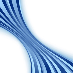 Blue wave - abstract folder template