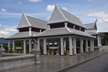 Naklejka premium Complex of Bangkok city pillar shrine, Thailand