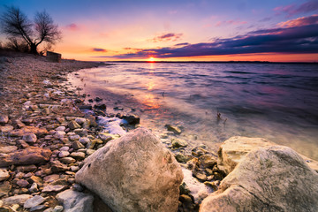Benbrook Lake Sunset
