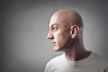 bald man
