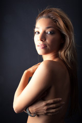 Fototapeta premium Gorgeous middle eastern woman