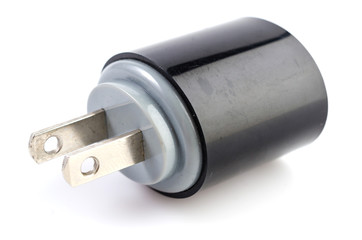 Power plug isolated on white background