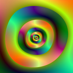 Psychedelic Inside Outside Rings