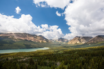 Fototapeta premium glacier National Park landscape