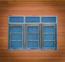 Old wood window