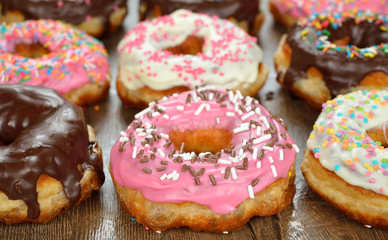 Donut with icing