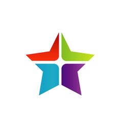 Colorful Star Business Logo