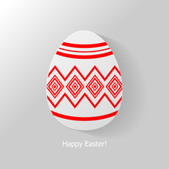 Easter congratulatory card