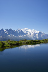 Naklejka na ściany i meble Mont Blanc
