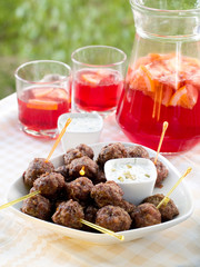 Minced meat ball