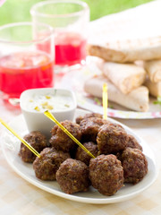 Minced meat ball