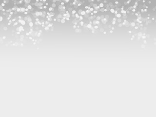 abstract  grey  background with bokeh defocused