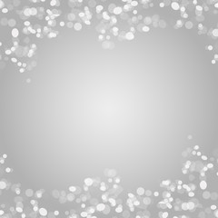 abstract  grey  background with bokeh defocused
