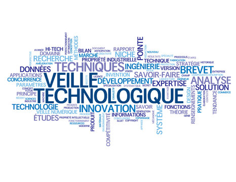 Nuage de Tags "VEILLE TECHNOLOGIQUE" (techniques innovations)