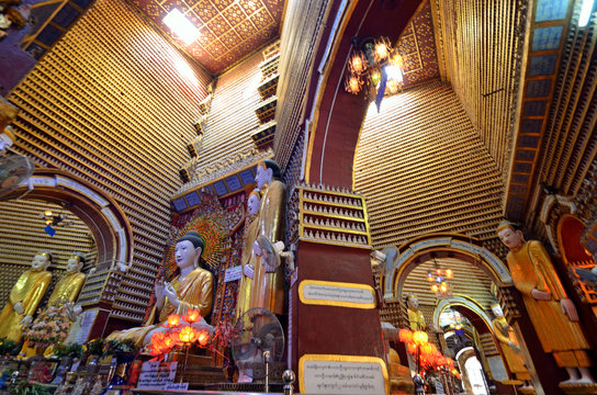 Thambuddhei Paya in Monywa,Myanmar