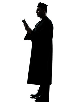 recommend clip art: man priest silhouette