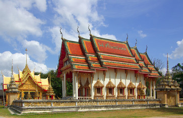 Obraz premium Temple Wat Ta Khun, Thailand