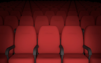 Obraz premium Cinema chairs
